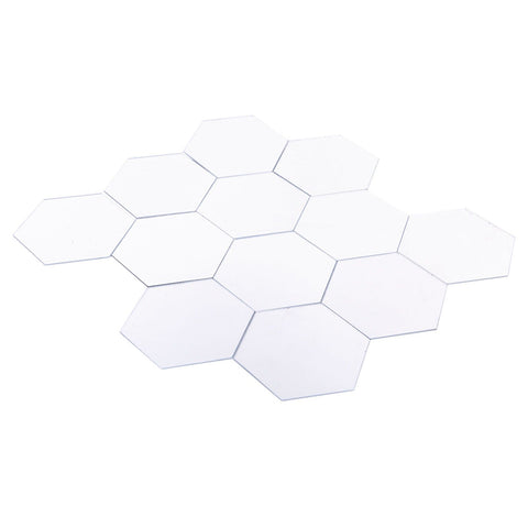 Modern 12pcs 3D Mirror Effect Acrylic Wall Sticker Removable DIY Home Decor Art In Australia - Darrahopens