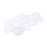Modern 12pcs 3D Mirror Effect Acrylic Wall Sticker Removable DIY Home Decor Art In Australia - Darrahopens