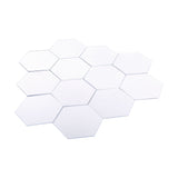 Modern 12pcs 3D Mirror Effect Acrylic Wall Sticker Removable DIY Home Decor Art