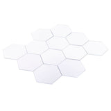 Modern 12pcs 3D Mirror Effect Acrylic Wall Sticker Removable DIY Home Decor Art