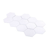 Modern 12pcs 3D Mirror Effect Acrylic Wall Sticker Removable DIY Home Decor Art In Australia - Darrahopens