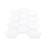 Modern 12pcs 3D Mirror Effect Acrylic Wall Sticker Removable DIY Home Decor Art