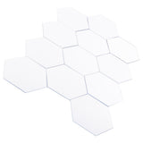 Modern 12pcs 3D Mirror Effect Acrylic Wall Sticker Removable DIY Home Decor Art