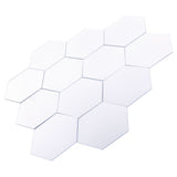 Modern 12pcs 3D Mirror Effect Acrylic Wall Sticker Removable DIY Home Decor Art
