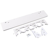 White Hollow Floating Shelf Wall Shop Bookshelf Display Shelf Furniture In Australia - Darrahopens