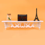 White Hollow Floating Shelf Wall Shop Bookshelf Display Shelf Furniture In Australia - Darrahopens