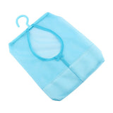 Kitchen Bathroom Hanging Storage Clothespin Mesh Bag Organizer Hanger Hook