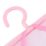 Laundry Bathroom Hanging Mesh Storage Bag Clothes Toy Net Organizer Hanger Hook In Australia - Darrahopens