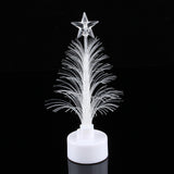 Mini Colorful LED Fiber Optic Nightlight Christmas Tree Lamp Light Xmas Gift In Australia - Darrahopens