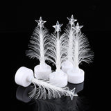 Mini Colorful LED Fiber Optic Nightlight Christmas Tree Lamp Light Xmas Gift In Australia - Darrahopens