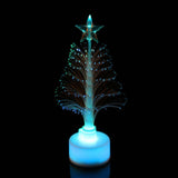 Mini Colorful LED Fiber Optic Nightlight Christmas Tree Lamp Light Xmas Gift