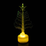 Mini Colorful LED Fiber Optic Nightlight Christmas Tree Lamp Light Xmas Gift