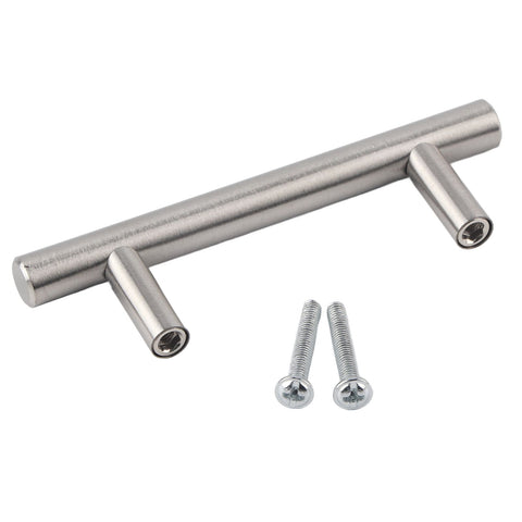 100MM Stainless Steel T Bar Door Cabinet Pull Handle Kitchen Cupboard Knobs In Australia - Darrahopens