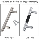 100MM Stainless Steel T Bar Door Cabinet Pull Handle Kitchen Cupboard Knobs