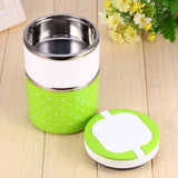 2 Layer Stainless Steel Insulation Thermo Thermal Lunch Box Food Container Hot In Australia - Darrahopens