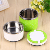 2 Layer Stainless Steel Insulation Thermo Thermal Lunch Box Food Container Hot In Australia - Darrahopens