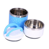 2 Layer Stainless Steel Insulation Thermo Thermal Lunch Box Food Container Hot In Australia - Darrahopens