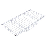 1Pcs Bathroom Bath Shower Tub Bathtub Caddy Storage Organizer Holder Soap Red Wine Rack Holder