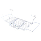 1Pcs Bathroom Bath Shower Tub Bathtub Caddy Storage Organizer Holder Soap Red Wine Rack Holder