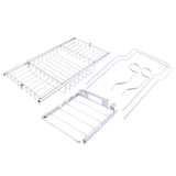 1Pcs Bathroom Bath Shower Tub Bathtub Caddy Storage Organizer Holder Soap Red Wine Rack Holder