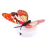 Colorful Changing Butterfly LED Night Light Lamp Home Room Desk Wall Decor AB In Australia - Darrahopens