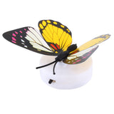 Colorful Changing Butterfly LED Night Light Lamp Home Room Desk Wall Decor AB