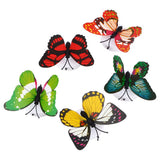 Colorful Changing Butterfly LED Night Light Lamp Home Room Desk Wall Decor AB In Australia - Darrahopens