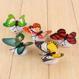 Colorful Changing Butterfly LED Night Light Lamp Home Room Desk Wall Decor AB