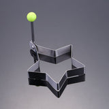 1pcs Star Fried Egg Mold Stainless Steel Egg Rings Pancake Shaper