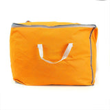 Foldable Clothing Organizer Clothing Storage Box For Clothes Underbed Dustproof Bag Orange
