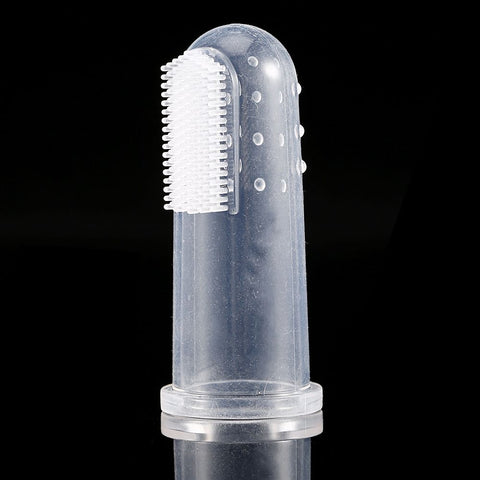 Silicone Soft Finger Toothbrush Teeth Rubber Clean Massage Brush For Baby Infant In Australia - Darrahopens