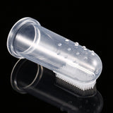 Silicone Soft Finger Toothbrush Teeth Rubber Clean Massage Brush For Baby Infant