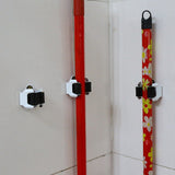 10PCS Kitchen Mop Broom Holder Wall Mounted Organizer Brush Storage Hanger Tool