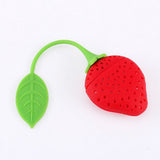 Silicone Creative Strawberry Shape Tea Leaf Strainer Herbal Spice Infuser Filter In Australia - Darrahopens