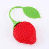 Silicone Creative Strawberry Shape Tea Leaf Strainer Herbal Spice Infuser Filter In Australia - Darrahopens