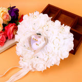 Romantic Rose Wedding Favors Heart Pearl Gift Ring Box Pillow Cushion In Australia - Darrahopens