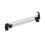Wardrobe Chrome Pull Out Retractable Wardrobe Clothes Hanger Rail Towel Coat Racks Closet Rod