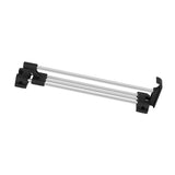 Wardrobe Chrome Pull Out Retractable Wardrobe Clothes Hanger Rail Towel Coat Racks Closet Rod