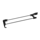 Wardrobe Chrome Pull Out Retractable Wardrobe Clothes Hanger Rail Towel Coat Racks Closet Rod