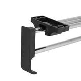 Wardrobe Chrome Pull Out Retractable Wardrobe Clothes Hanger Rail Towel Coat Racks Closet Rod