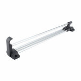 Wardrobe Chrome Pull Out Retractable Wardrobe Clothes Hanger Rail Towel Coat Racks Closet Rod