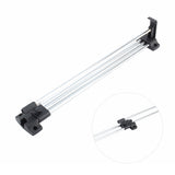 Wardrobe Chrome Pull Out Retractable Wardrobe Clothes Hanger Rail Towel Coat Racks Closet Rod