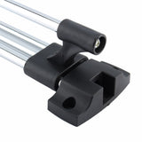 Wardrobe Chrome Pull Out Retractable Wardrobe Clothes Hanger Rail Towel Coat Racks Closet Rod