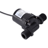 DC 12V Solar Water Circulation Pump Brushless Motor Water Pump 600L/H IP68 Waterproof Plug