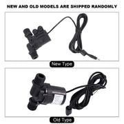 DC 12V Solar Water Circulation Pump Brushless Motor Water Pump 600L/H IP68 Waterproof Plug