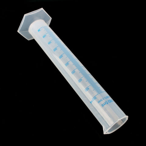500ml Measuring Cylinder Plastic Graduated Laboratory Trial Test Liquid Tube Hot In Australia - Darrahopens