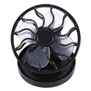 Electric Mini Clip on Solar Fan Air Conditioner Cooling Cell Fan Travel Camping Hiking Cooling In Australia - Darrahopens