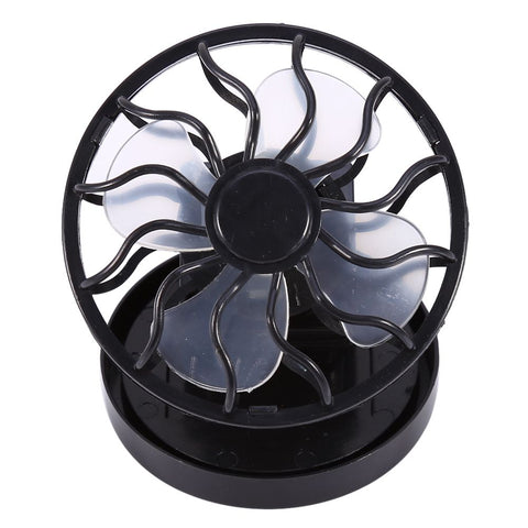 Electric Mini Clip on Solar Fan Air Conditioner Cooling Cell Fan Travel Camping Hiking Cooling In Australia - Darrahopens