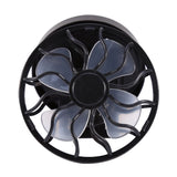 Electric Mini Clip on Solar Fan Air Conditioner Cooling Cell Fan Travel Camping Hiking Cooling