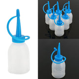 6Pcs/bag 30ML Industrial Glue Gel Oil Plastic Squeeze Empty Bottle Jet Dispenser